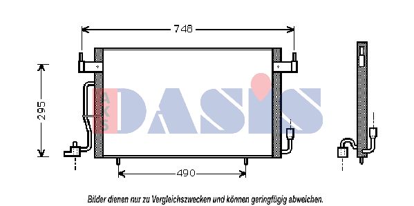 AKS DASIS kondensatorius, oro kondicionierius 062370N